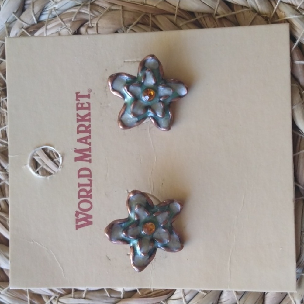 Flower Stud Earrings